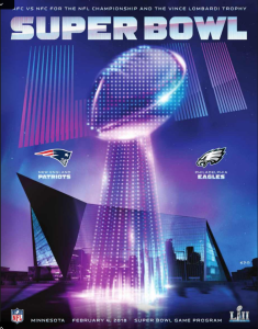 Official Super Bowl Program 2018 Cover