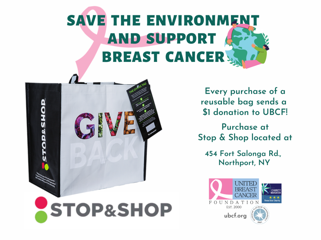 UBCF is the beneficiary of the Stop & Shop Community Bag Program