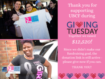 Thank you for supporting Giving Tuesday. Together we raised 12.5Kk