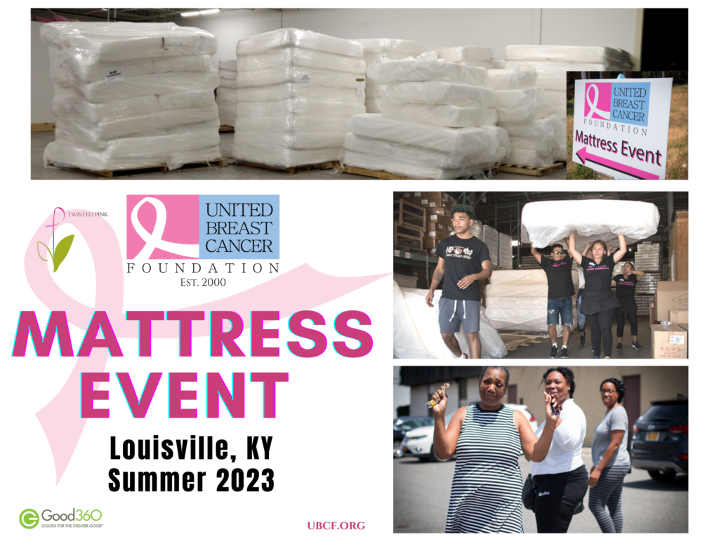 UBCF Hosts "Gift of Sleep" Mattress Event in Louisville, KY, Summer