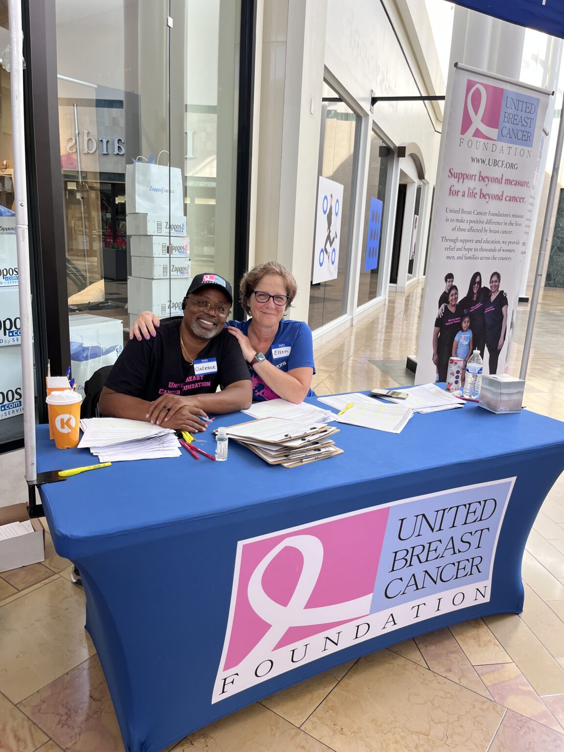 United Breast Cancer Foundation's Mattress and Pink Bag Event Gifts